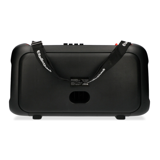 Bocina Doble Bluetooth Radio Shack Luz LED Negro Bocina Doble Bluetooth Radio Shack Luz LED Negro
