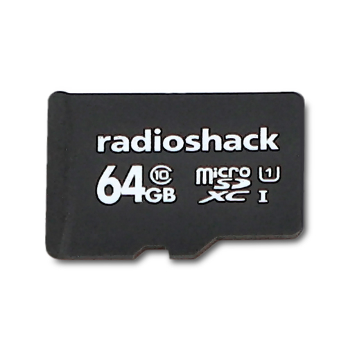 Tarjeta Micro SD RadioShack Clase 10 U1 64 gb