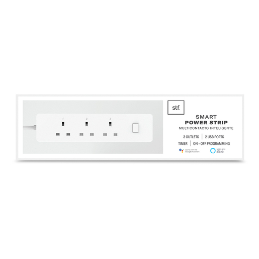 Multicontacto Inteligente Power Strip  STF 4 contactos 2 USB Multicontacto Inteligente Power Strip  STF 4 contactos 2 USB