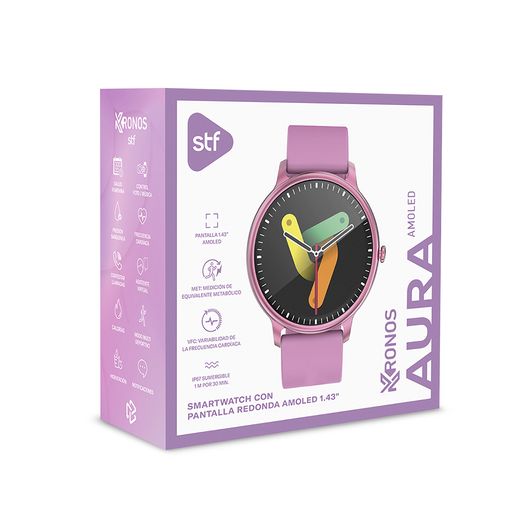 Smartwatch W08953 STF 1.43 pulg. Rosa Smartwatch W08953 STF 1.43 pulg. Rosa