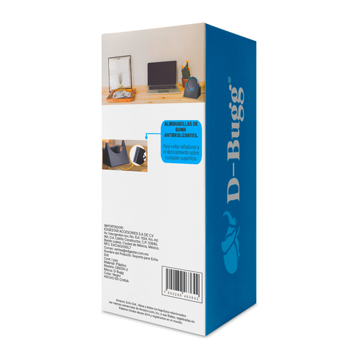 Soporte para Echo Dot 3ra Gen. DBugg DBEDH-2 Negro Soporte para Echo Dot 3ra Gen. DBugg DBEDH-2 Negro
