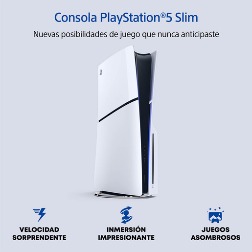 Bundle Consola PlayStation 5 Slim 1tb SSD Estándar Blanco