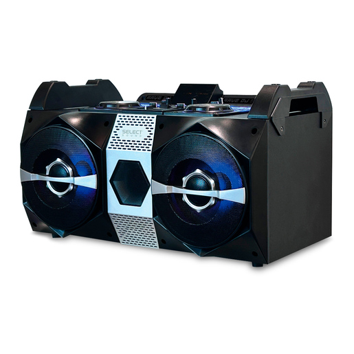 Minicomponente Select Sound Rave DJ 100000W Negro Minicomponente Select Sound Rave DJ 100000W Negro
