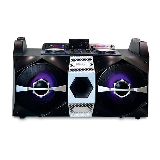 Minicomponente Select Sound Rave DJ 100000W Negro Minicomponente Select Sound Rave DJ 100000W Negro