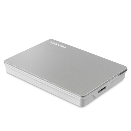 Disco Duro Externo Toshiba Canvio Flex Capacidad 2 TB Plateado Disco Duro Externo Toshiba Canvio Flex Capacidad 2 TB Plateado