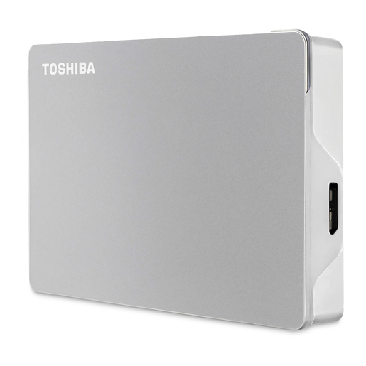 Disco Duro Externo Toshiba Canvio Flex Capacidad 4 TB Plateado Disco Duro Externo Toshiba Canvio Flex Capacidad 4 TB Plateado