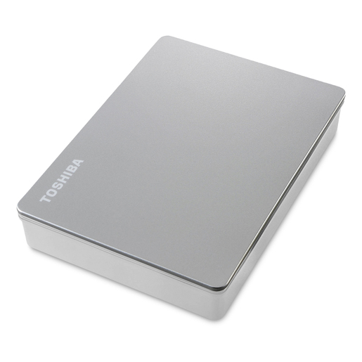 Disco Duro Externo Toshiba Canvio Flex Capacidad 4 TB Plateado Disco Duro Externo Toshiba Canvio Flex Capacidad 4 TB Plateado
