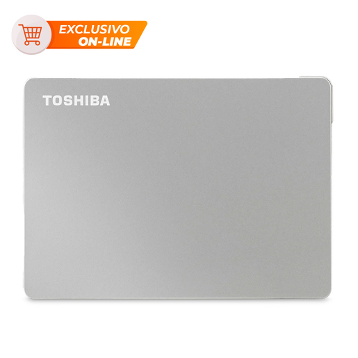 Disco Duro Externo Toshiba Canvio Flex Capacidad 4 TB Plateado Disco Duro Externo Toshiba Canvio Flex Capacidad 4 TB Plateado