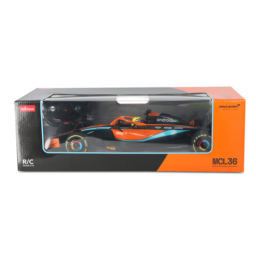 Carro de Control Remoto McLaren F1 Rastar 9 a 10 km/hr 15 m Naranja Carro de Control Remoto McLaren F1 Rastar 9 a 10 km/hr 15 m Naranja