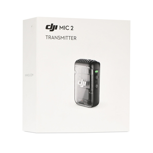 Transmisor con Micrófono y Clip Mic2 DJI Negro Transmisor con Micrófono y Clip Mic2 DJI Negro