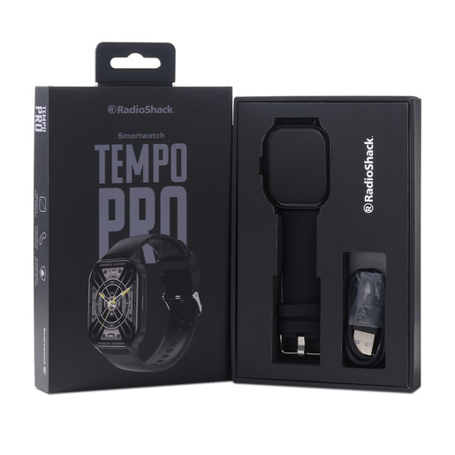 Smartwatch Tempo Pro RadioShack 2.4 pulg. Negro Smartwatch Tempo Pro RadioShack 2.4 pulg. Negro