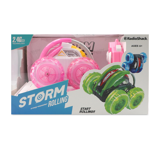 Coche de Acrobacias Control Remoto RadioShack Crazy Stunt Rosa Coche de Acrobacias Control Remoto RadioShack Crazy Stunt Rosa