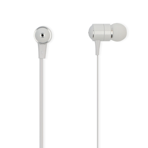 Audífonos Alámbricos RadioShack In Ear Micrófono 3.5 mm Blanco Audífonos Alámbricos RadioShack In Ear Micrófono 3.5 mm Blanco