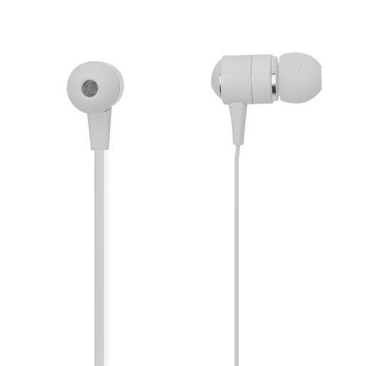 Audífonos Alámbricos RadioShack In Ear Micrófono 3.5 mm Blanco Audífonos Alámbricos RadioShack In Ear Micrófono 3.5 mm Blanco