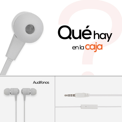 Audífonos Alámbricos RadioShack In Ear Micrófono 3.5 mm Blanco Audífonos Alámbricos RadioShack In Ear Micrófono 3.5 mm Blanco