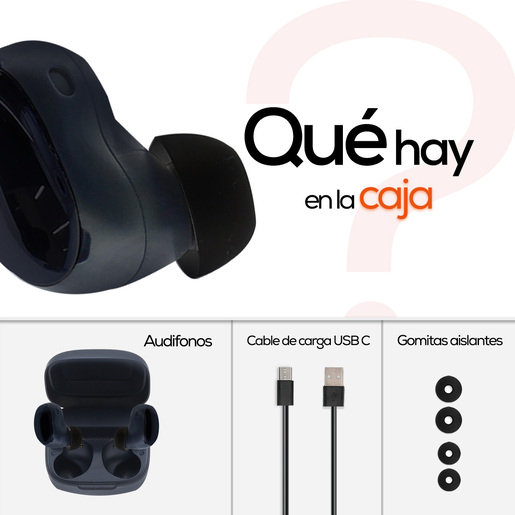 Audífonos Inalámbricos RadioShack Bud Style Morado Audífonos Inalámbricos RadioShack Bud Style Morado