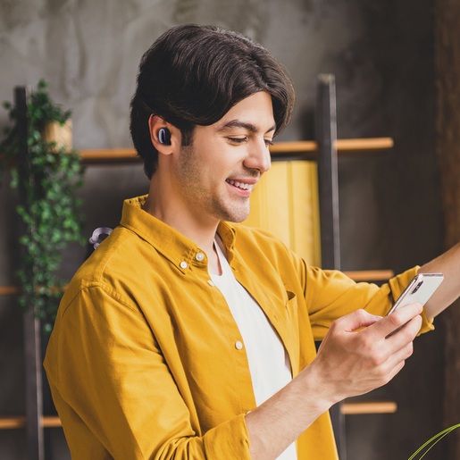 Audífonos Inalámbricos RadioShack Bud Style Morado Audífonos Inalámbricos RadioShack Bud Style Morado