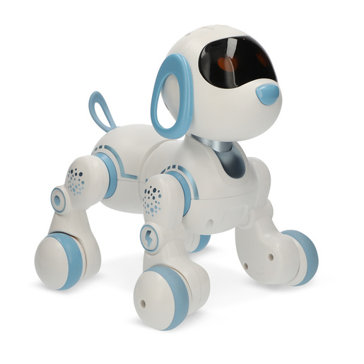 Perro Puppy a Control Remoto RadioShack Blanco/Azul Perro Puppy a Control Remoto RadioShack Blanco/Azul