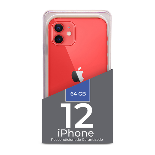 Celular Apple iPhone 12 4gb RAM / 64gb Reacondicionado Rojo Celular Apple iPhone 12 4gb RAM / 64gb Reacondicionado Rojo