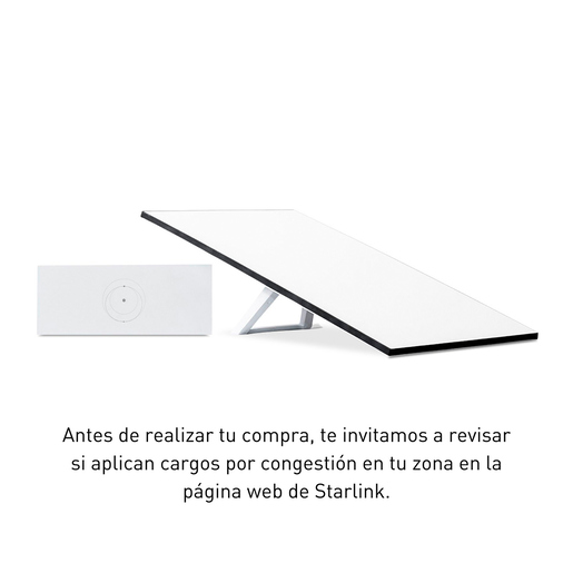 Starlink Kit de Internet Satelital Stándar V4 Blanco  Starlink Kit de Internet Satelital Stándar V4 Blanco