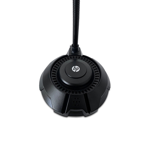 Micrófono Alámbrico Condensador HP 1.8 Metros Negro Micrófono Alámbrico Condensador HP 1.8 Metros Negro