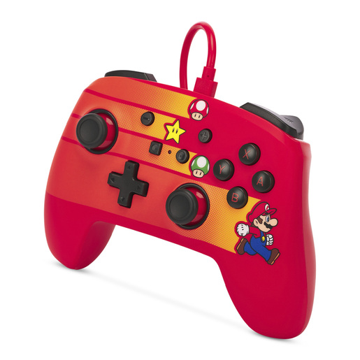 Control Alámbrico Mario Bros Speedster Nintendo Switch Rojo Control Alámbrico Mario Bros Speedster Nintendo Switch Rojo