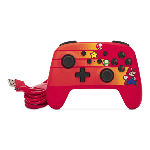 Control Alámbrico Mario Bros Speedster Nintendo Switch Rojo Control Alámbrico Mario Bros Speedster Nintendo Switch Rojo
