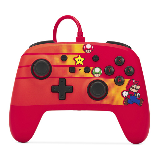 Control Alámbrico Mario Bros Speedster Nintendo Switch Rojo Control Alámbrico Mario Bros Speedster Nintendo Switch Rojo