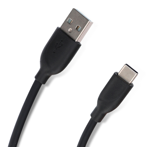 Cable USB 2.0 Tipo A a Tipo C RadioShack 3 m Negro Cable USB 2.0 Tipo A a Tipo C RadioShack 3 m Negro