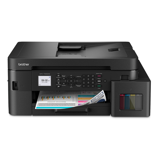 Impresora Multifuncional de Inyección de Tinta 4 en 1 Brother MFC-T930DW Wi-Fi Fax Impresora Multifuncional de Inyección de Tinta 4 en 1 Brother MFC-T930DW Wi-Fi Fax