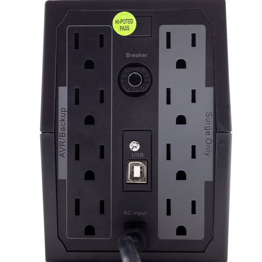 No Break Inteligente RadioShack 600VA Negro No Break Inteligente RadioShack 600VA Negro