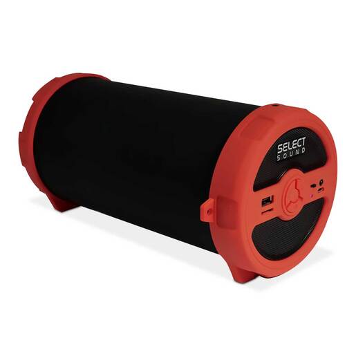 Bocina Bluetooth Select Sound BT228 / Negro con rojo Bocina Bluetooth Select Sound BT228 / Negro con rojo