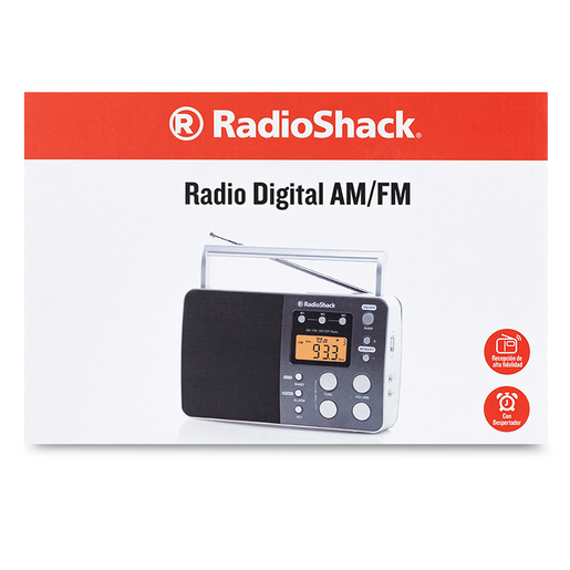 Radio Digital RadioShack / Gris Radio Digital RadioShack / Gris