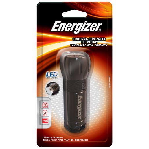 Linterna Led Compacta Energizer ML33AV3 Negro Linterna Led Compacta Energizer ML33AV3 Negro