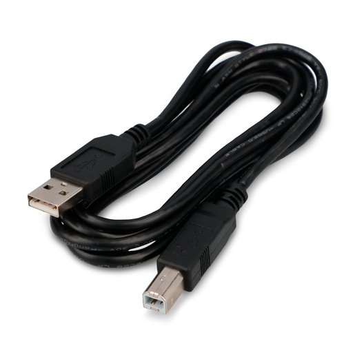 Cable USB A a USB B RadioShack / 1.82m / Plástico / Negro