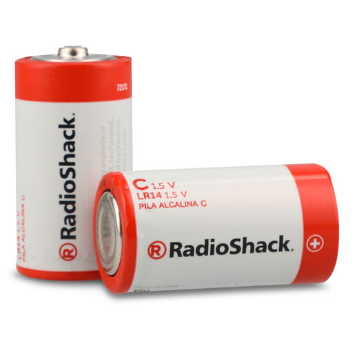 Pilas Alcalinas C RadioShack 2 piezas Pilas Alcalinas C RadioShack 2 piezas