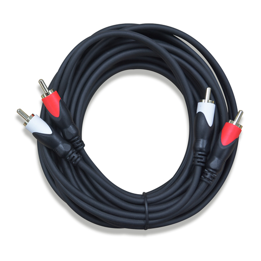Cable RCA Audio Estéreo RadioShack / 3.6 m / Plástico / Negro Cable RCA Audio Estéreo RadioShack / 3.6 m / Plástico / Negro