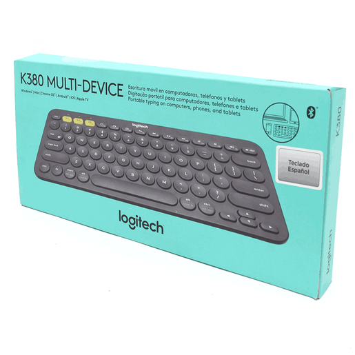 Teclado Inalámbrico Logitech K380 / Negro / Bluetooth