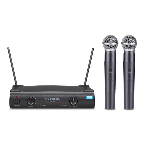 2 microfonos inalambricos Micrófono inalámbrico para de karaoke UHF Nuevo
