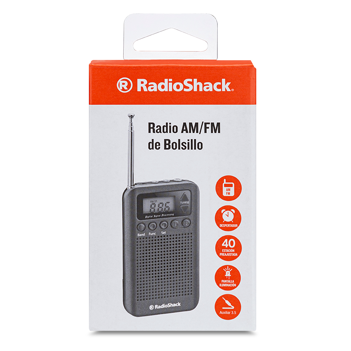 Radio Digital RadioShack / Gris, Radios y despertadores