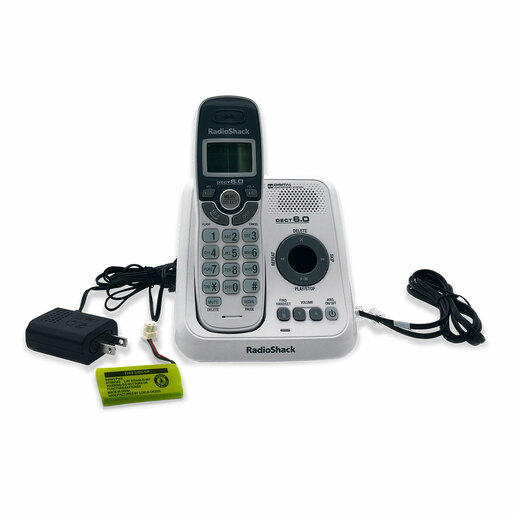 Teléfono Inalámbrico con Identificador RadioShack CS6124 / Blanco