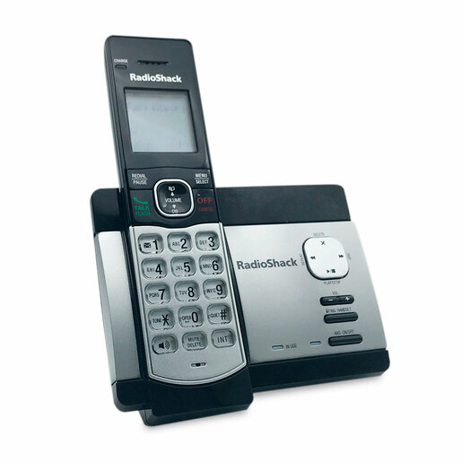 Teléfono Inalámbrico RadioShack 5 extensiones Plata Teléfono Inalámbrico RadioShack 5 extensiones Plata