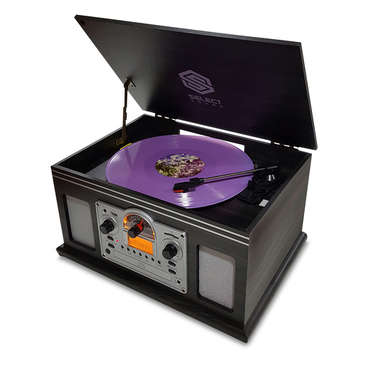 Tornamesa Bluetooth Vintage Select Sound BT9200 Negro