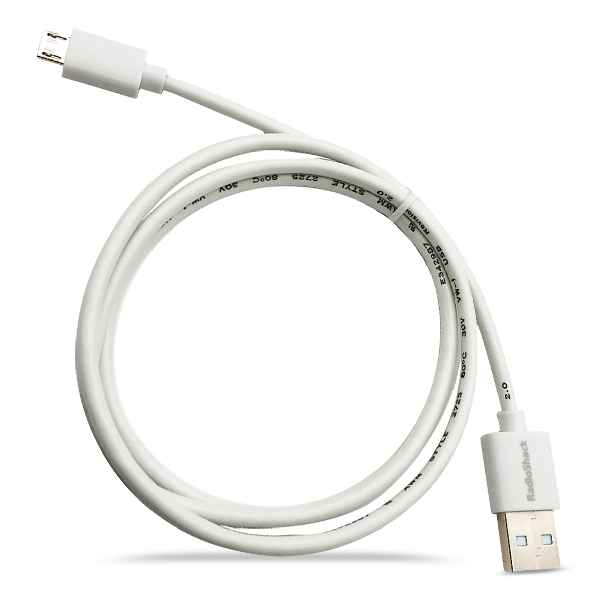 Cable USB a Micro USB Huawei CP70 / 1 m / Blanco