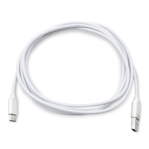Cable USB a Tipo C RadioShack / 1.8 m / Plástico / Blanco