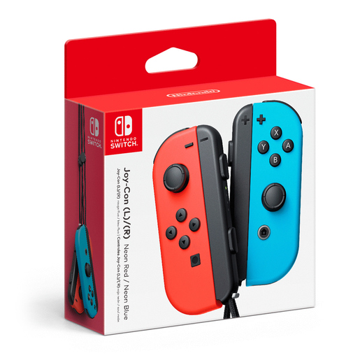 Controles Joy Con Nintendo Switch Neon Red and Blue Controles Joy Con Nintendo Switch Neon Red and Blue