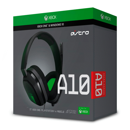 Audífonos Gamer Astro A10 / Xbox One / Negro