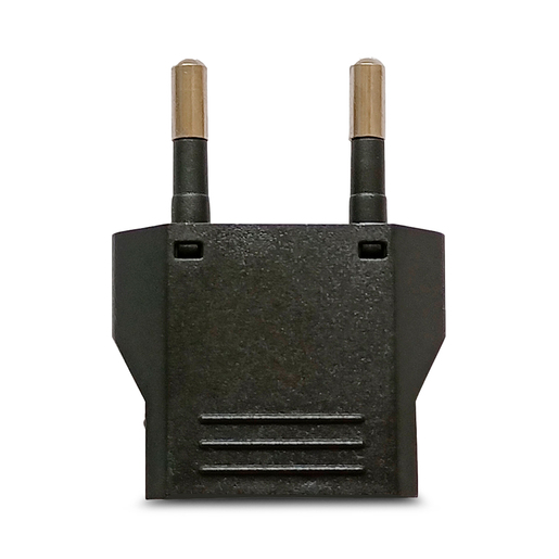 Adaptador para Clavija RadioShack Americana a Europea Negro Adaptador para Clavija RadioShack Americana a Europea Negro
