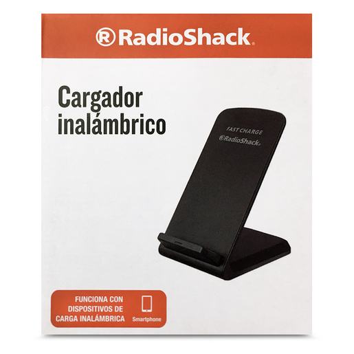 Cargador Inalámbrico Qi para Celular Fast Charge RadioShack W0214-1 / Negro, Cargadores, Accesorios para celular, Telefonía Fija y Celulares, Todas, Categoría