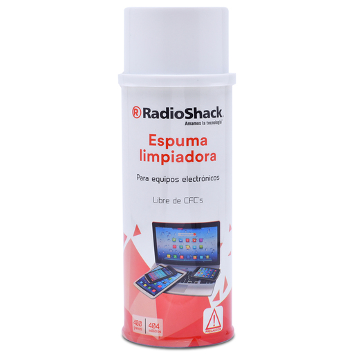 Espuma Limpiadora para Dispositivos RadioShack / 360 gr